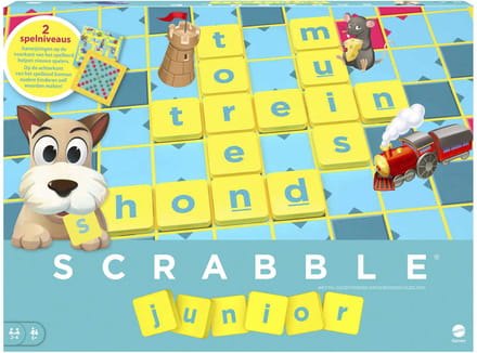 Mattel Junior Scrabble Bord- & kaartspellen Bordspellen