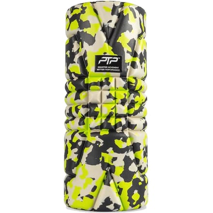 PTP - X-Roller - Foamroller - Triggerpoint massage - Neon camo - Self-myofasciale release - Intensiteitslevel 8/10