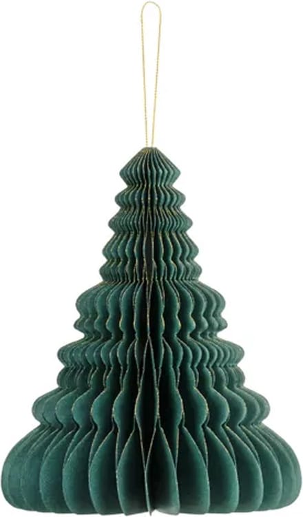 Partydeco - Christmas - Honeycomb Kerstboom - 20 cm