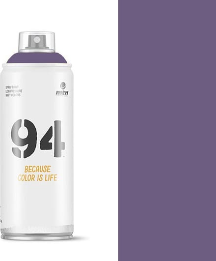 MTN94 Reverend Violet spuitverf - 400ml lage druk en matte afwerking