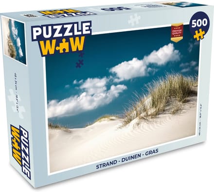 Puzzel Strand - Duinen - Gras - Legpuzzel - Puzzel 500 stukjes