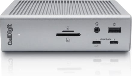 CalDigit TS4 - Thunderbolt Station 4 (EU) SPACE GREY with 0.7m Thunderbolt 4 Cable