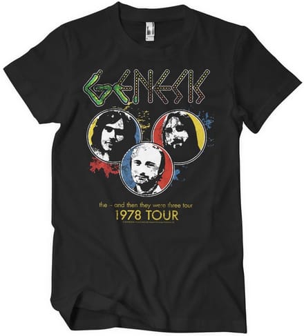 Genesis Vintage T-shirt uit de tour van 1978 PS-1-GEN001-H92-10