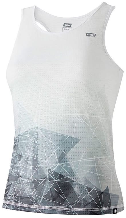 42k Running Elements Summer Mouwloos T-shirt Wit S Vrouw