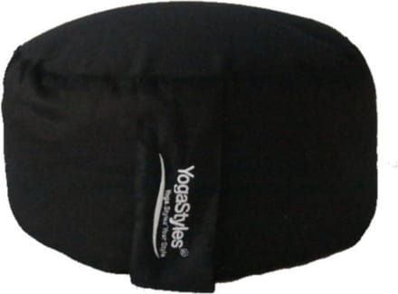 YogaStyles Meditatiekussen Comfort Zwart 12cm