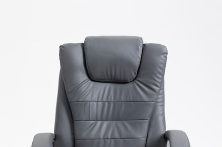 Verwarmde massage bureaustoel YK7304 grijs