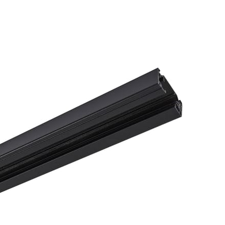 Lindby Linaro stroomrail, 2 m, zwart, 1-fase railsysteem