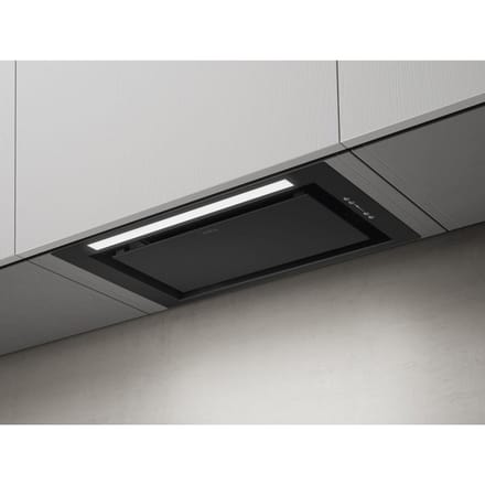Elica Lane BL/A/52 Inbouwkeukenkap, Zwart zwart
