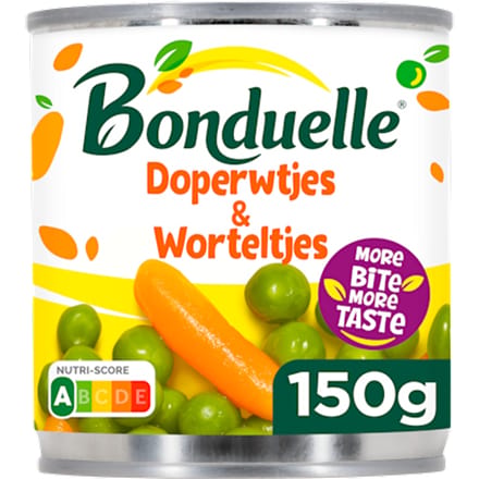 Doperwtjes en worteltjes
