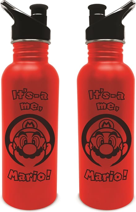 Nintendo Super Mario Bros. - "It's Me Mario" Rode Kantine Drinkfles
