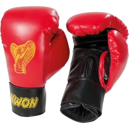 Bokshandschoenen KIDS Cobra 6oz rood/zwart
