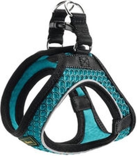 Hondentuigje Hunter Hilo-Comfort Turkoois Maat M/L (58-63 cm)