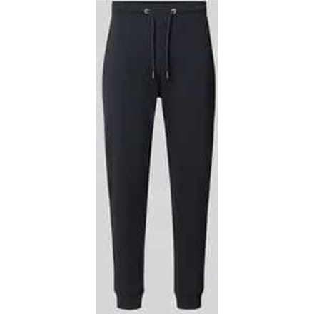 Sweatpants met elastische band en trekkoord