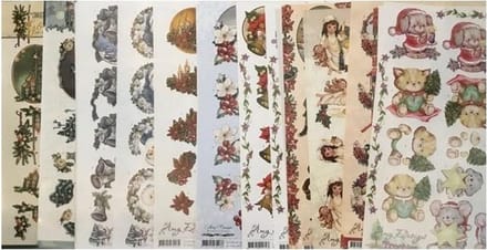 Amy's Design - 3d knipvellen assortiment - Kerst