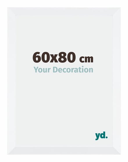 Your Decoration - Fotolijst 60x80 cm - MDF - Wit Mat - Catania