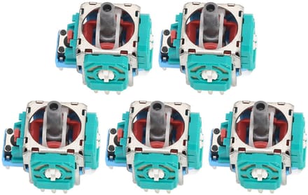aladdien - Joystick Module - Vervangende Analog Joystick Sensor - 3D - Precisie - Controllers - Geschikt voor gamecontrollers - 5 stuks