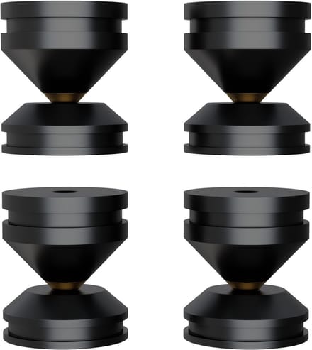 HiFi Luidspreker Isolatie Spike - Schokabsorberende Aluminium Pads voor Luidsprekers