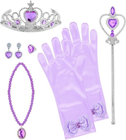 Prinses set Anna paars