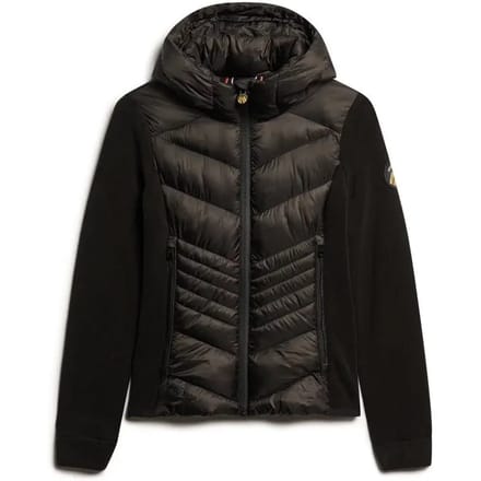 Superdry - Storm-fleecejack met capuchon - Dames - Gewatteerde jassen