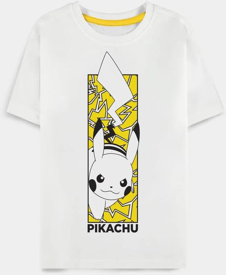 Pokémon - Attack! Heren T-shirt - M - Wit