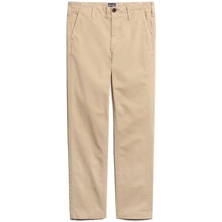 Vrouwelijke chino broek met middellange taille Superdry