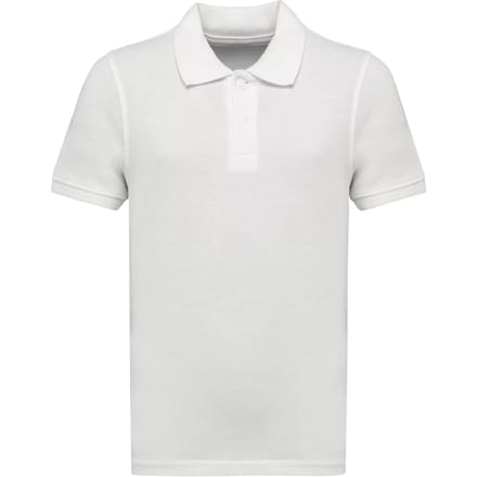 Kariban Bio180 piqué kinderpolo K2029 - White - 10/12 ans