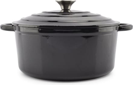 Salt & Pepper Kookpot 26cm gietijzer zwart Ferno