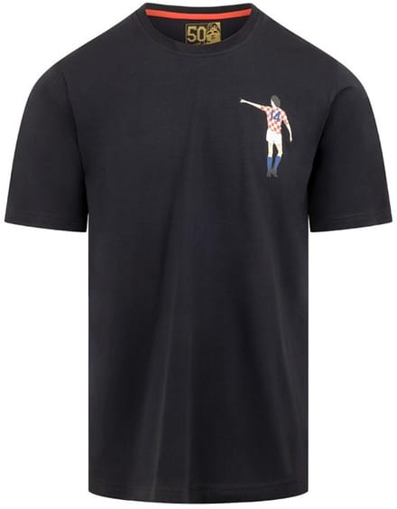 Cruyff - Kroatië Dos Rayas Graphic T-Shirt - Navy