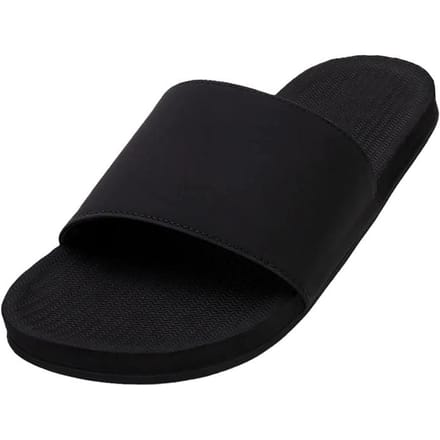 Indosol Essential Slide   Zwarte Pantoffel Essential Slide - Black (W6-7) black