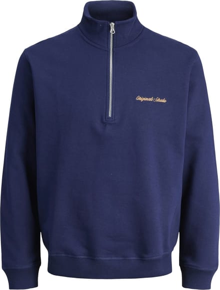 JACK&JONES - JORNORREBRO EMB SWEAT HIGH NECK PLS - Heren - Sweaters