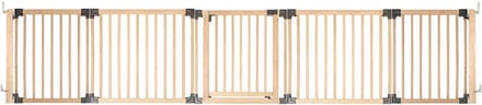 Flexibel Houten Kinderhek Veiligheid voor Kinderen en Baby's tot 376cm Breed
