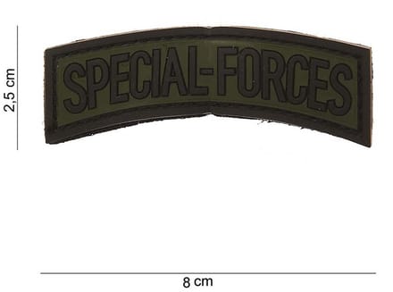 101 Inc Embleem 3D Pvc Special Forces  11162