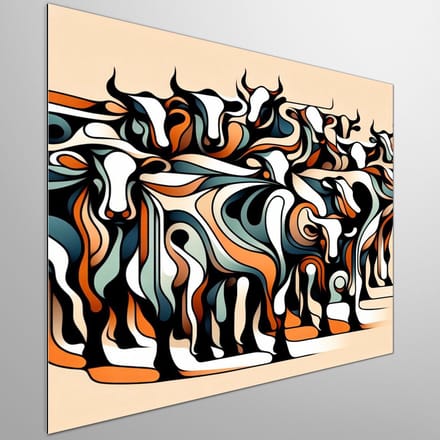 Kunstprint | Wanddecoratie | Dibond | 50 × 50 cm