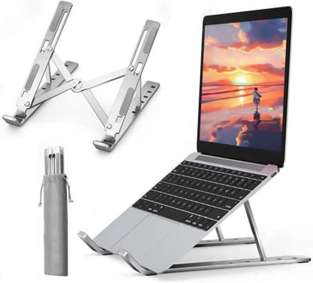 VELTRR® Laptop Standaard - Laptop Stand - Verhoging - Zilver