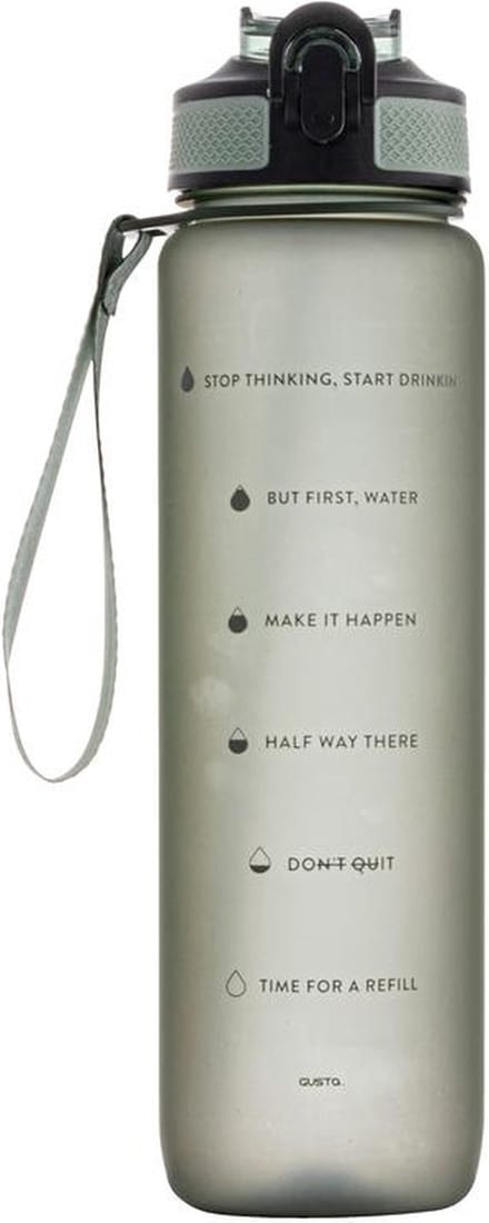 Motivatie drinkfles 1L - Groen