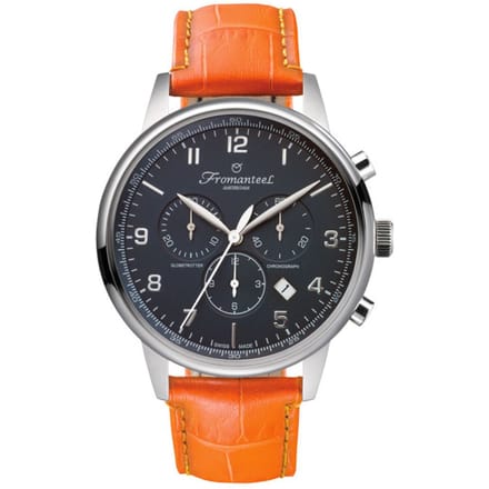 Refurbished Fromanteel Globetrotter Chrono GT-0702-008 Heren Horloge 42mm