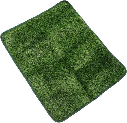 Kunstgras Mat - Honden Toilet - Huisdier Training - Draagbaar Ontwerp - 58.5x46x2CM - Groen