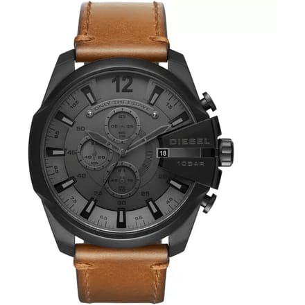 Diesel Mega Chief DZ4463 51mm Chronograaf Herenhorloge