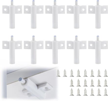 Softclose Demper - Zacht Sluitmechanisme - Kastdeuren Dempen - Hydraulische Technologie - 10 stuks - null