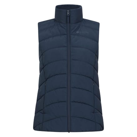 Mountain Warehouse Dames/Dames Opal Gewatteerd Gilet (Marine)