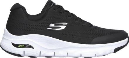 Skechers Arch Fit Heren Sneakers - Black/White