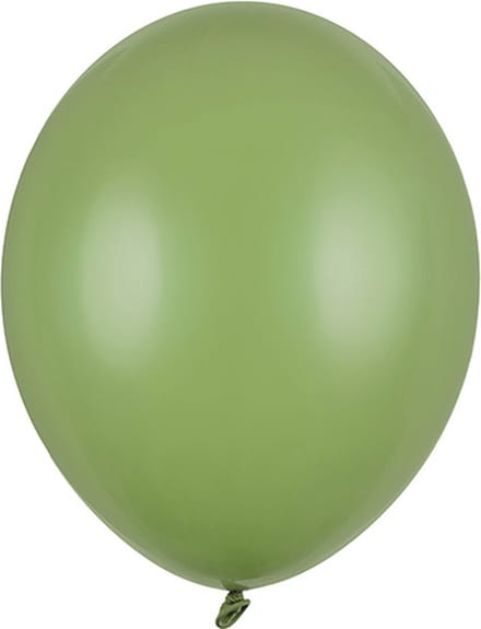 Ballonnen Pastel Rosemary green | 30 centimeter | 100 stuks | groen | feest | ballon
