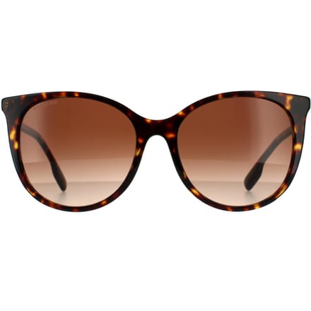 Burberry zonnebril BE4333 300213 Dark Havana Brown Gradiënt