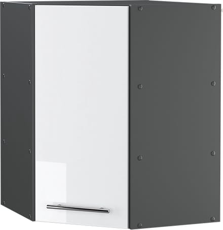 Vicco Fame-Line Hoek hangkast – 57 cm Wit Hoogglans