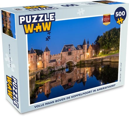 Puzzel Maan - Amersfoort - Poort - Legpuzzel - Puzzel 500 stukjes