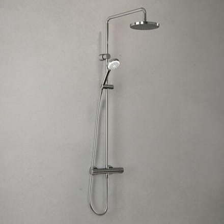 Kludi Logo Basic Thermostat Dual Shower System 6809405-00