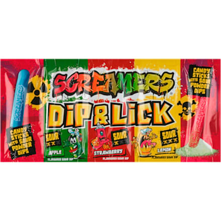 Screamers dip & lick