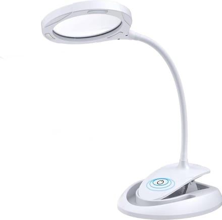 VELTRR® Vergrootglas Met Verlichting - Loeplamp met Led Verlichting - Wit