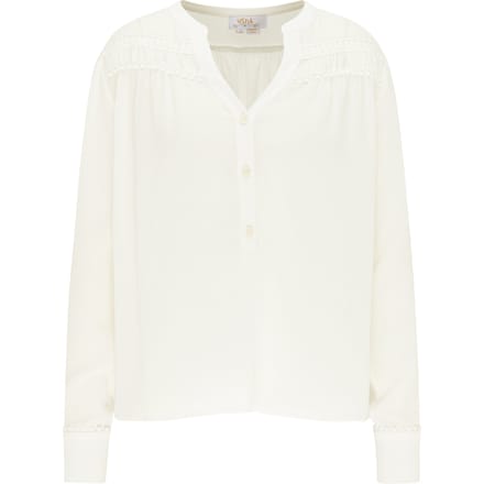 usha Slip-on blouse Dames wolwit