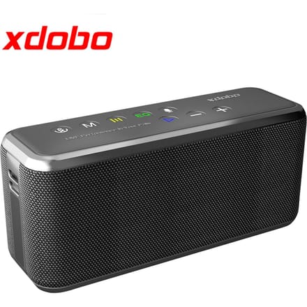 XDOBO X8 MAX haut-parleur sans fil Portable 100W avec technologie BT5.0 haut-parleurs étanches IPX5 TWS noir